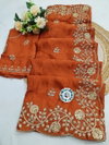 JK Pure Ho Silk Sequence Work Saree Best Wholesale Shop In Surat